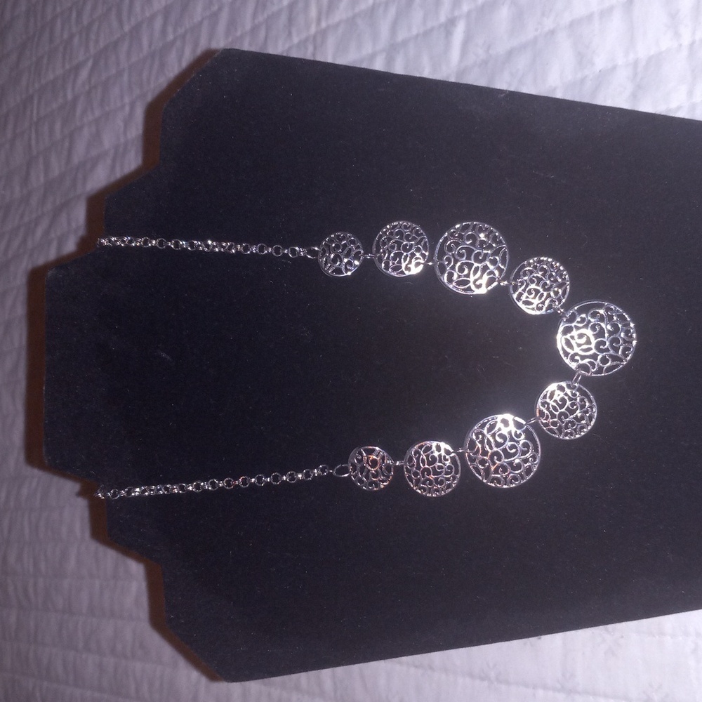 Silver Filigree Necklace